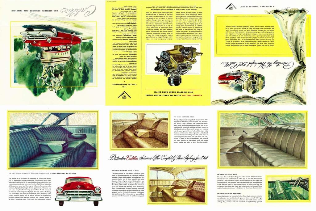 1951 Cadillac Foldout Page 1